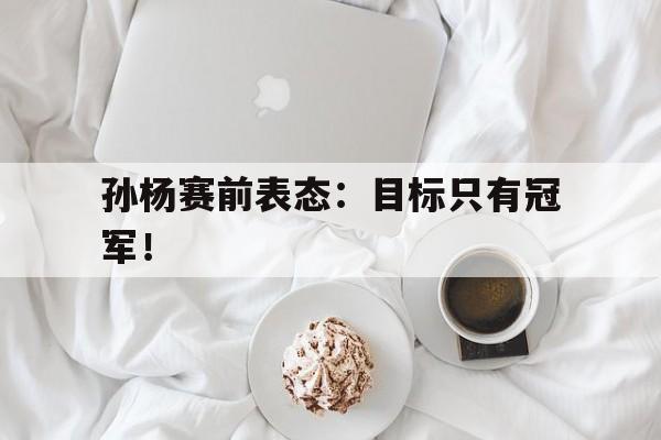 爱游戏平台官方官网-孙杨赛前表态：目标只有冠军！